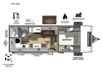 R Pod RP-205 Floorplan Image