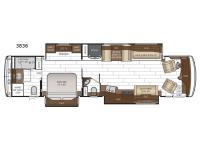 Dutch Star 3836 Floorplan Image