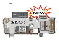 Arctic Fox NXT 26KX Floorplan Image