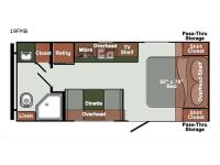 Northern Express SVT 19FMB Floorplan Image