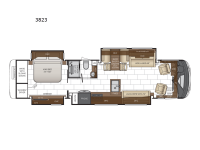 Mountain Aire 3823 Floorplan Image
