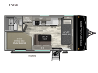 Prowler 1700DB Floorplan Image