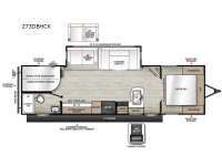 Catalina Legacy Edition 273DBHCK Floorplan Image