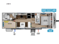 Transcend Xplor 24BHX Floorplan Image