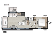 Catalina Legacy Edition 283RNR Floorplan Image