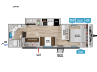 Transcend Xplor 26RBX Floorplan Image