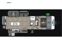 Sunset Trail 285CK Floorplan Image