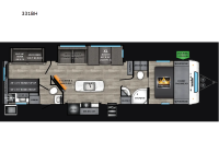 Sunset Trail 331BH Floorplan Image