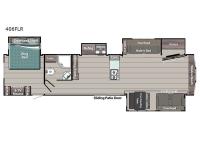 Trailmaster Lodge Series 406FLR Floorplan Image