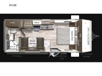 Kodiak 201QB Floorplan Image