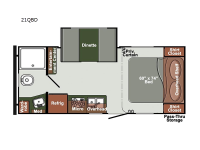 Matrix SVT 21QBD Floorplan Image