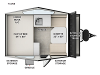 Flagstaff Hardside T10RB Floorplan Image