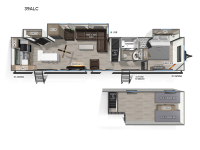 Cascade 39ALC Floorplan Image