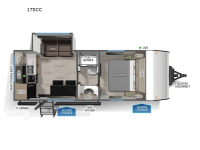 Cascade 17SCC Floorplan Image