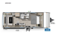 Cascade 20RDSEC Floorplan Image