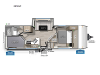 Cascade 23MSC Floorplan Image
