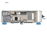 Cascade 26LPC Floorplan Image