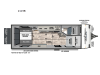 XLR Boost 2115B Floorplan Image