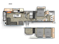 Campsite Reserve 39JD Floorplan Image
