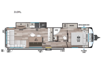 Longitude 310RL Floorplan Image