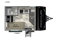 Prowler 1300BH Floorplan Image