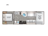 Chateau 28G Chevy Floorplan Image