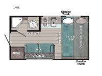 Innsbruck Super Lite 14RE Floorplan Image