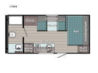 Innsbruck Super Lite 178RB Floorplan Image
