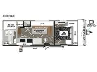Ozark 2300RBLE Floorplan Image