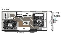 Ozark 1620DBLE Floorplan Image