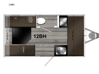 Rove Lite Sport 12BH Floorplan Image