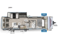 Campsite Reserve 26RM Floorplan Image