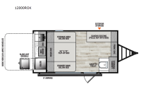 Clipper ROK 12000ROK Floorplan Image