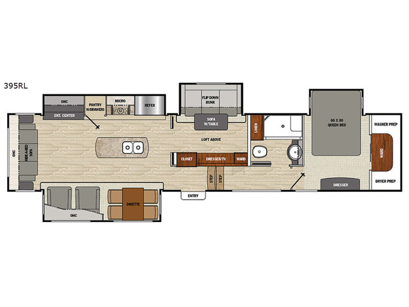 Used 2018 Coachmen RV Brookstone 395RL Fifth Wheel at Fun Town RV