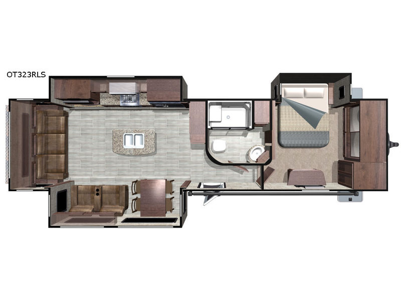 2018 Highland Ridge RV open range ot323rls