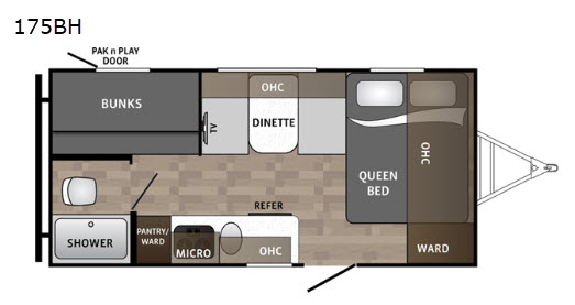 2018 Dutchmen RV 175bh