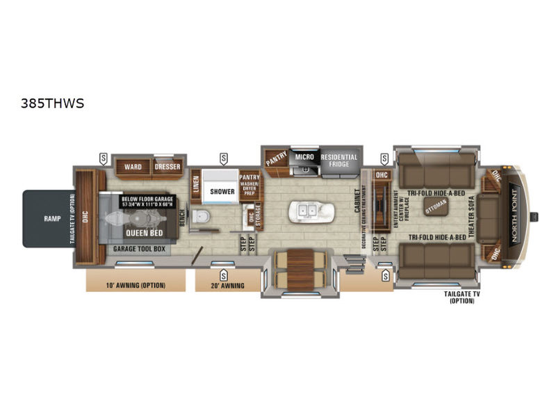 2019 Jayco north point 385thws