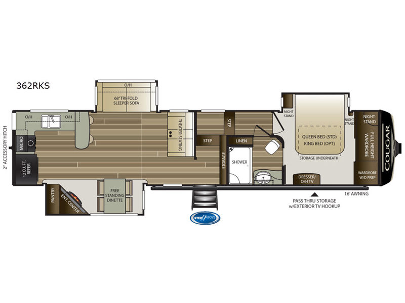 2019 Keystone RV cougar 362rks