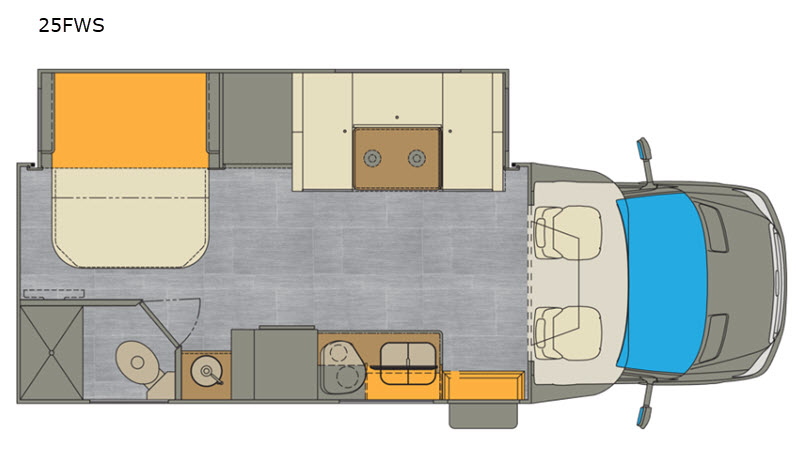 Used 2019 Renegade Villagio 25FWS Motor Home Class B At Blue Compass RV ...