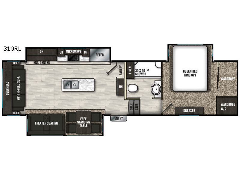 New 2020 Coachmen RV Brookstone 310RL Fifth Wheel at Bankston