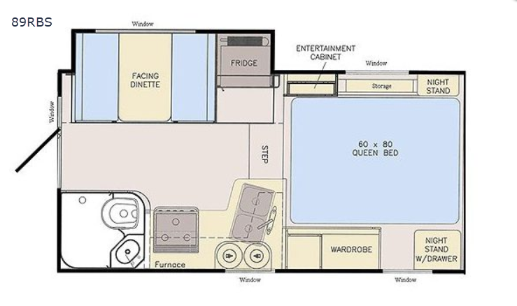 Used 2019 Adventurer LP (ALP) Adventurer 89RBS Truck Camper