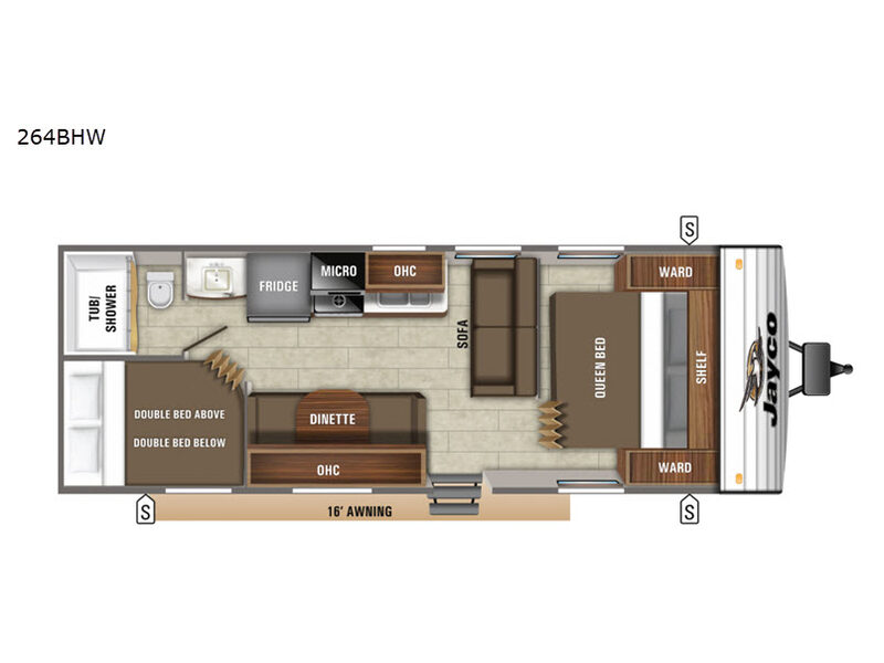 2020 Jayco jay flight 264bhw