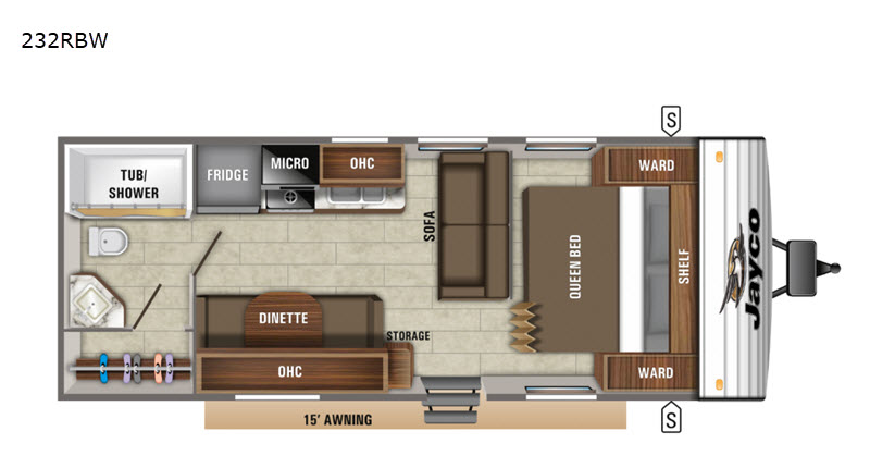 Used 2020 Jayco Jay Flight SLX Western Edition 232RBW Travel