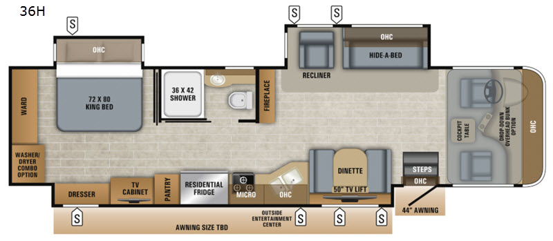 2020 Jayco precept 36h