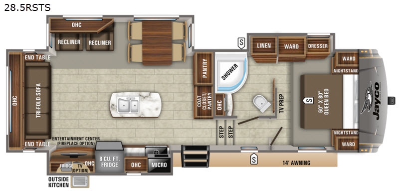 2021 Jayco eagle 28.5rsts