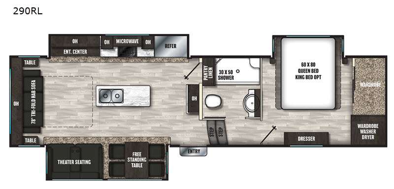 New 2021 Coachmen RV Brookstone 290RL Fifth Wheel at AC Nelsen RV