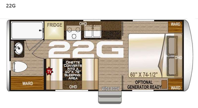 arctic fox travel trailer with generator