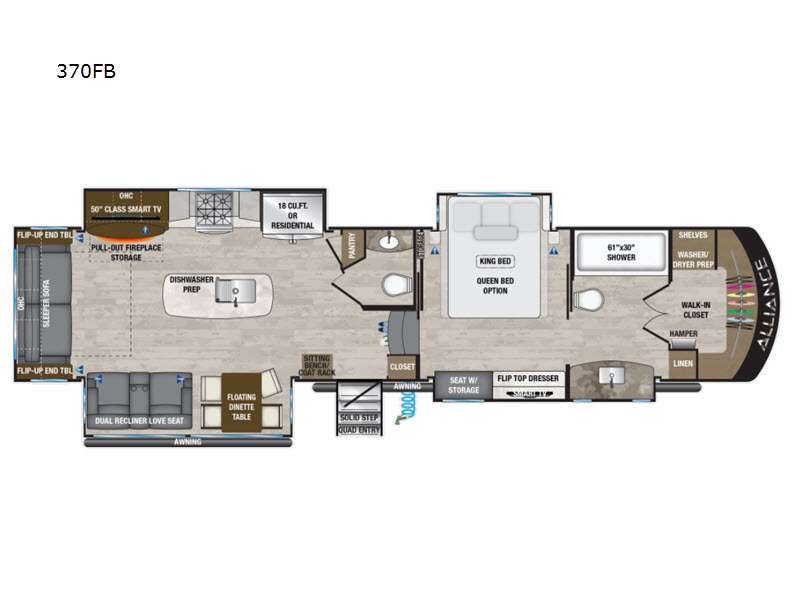 2022 Alliance Rv paradigm 370fb