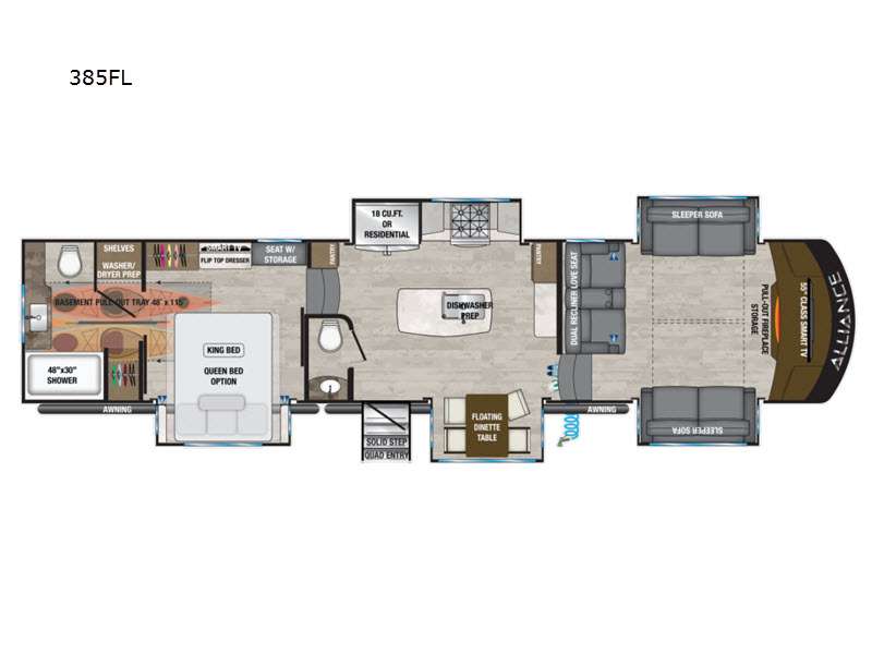 2022 Alliance Rv paradigm 385fl