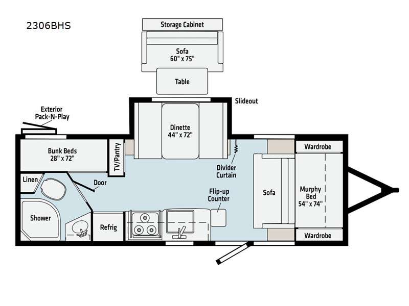 2021 Winnebago 2306bhds micro minnie